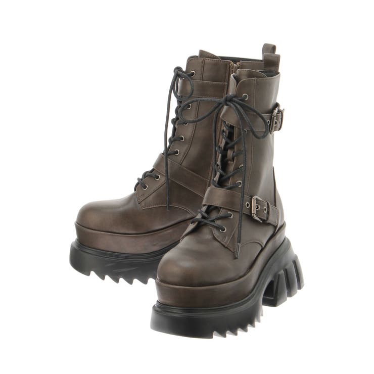 バックルエンジニアブーツ[品番：MKSW0066702]｜EVRIS（エブリス）の