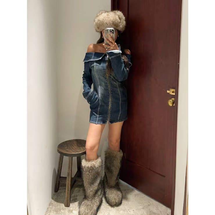 ファイクファーモンスターブーツ | EVRIS | 詳細画像2 