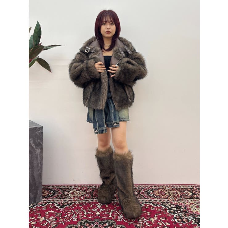 ファイクファーモンスターブーツ | EVRIS | 詳細画像24 