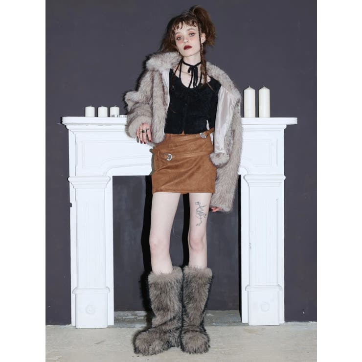 ファイクファーモンスターブーツ | EVRIS | 詳細画像29 