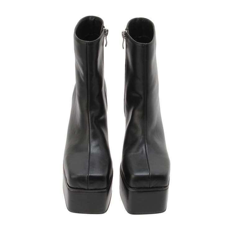 グリッターチャンキーヒールショートブーツ | EVRIS | 詳細画像24 