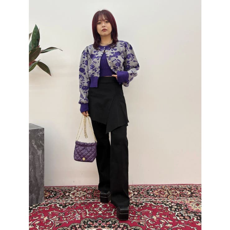 キルティングビジューチェーンミニBAG | EVRIS | 詳細画像45 