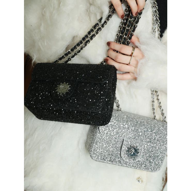 グリッターショルダーBAG | EVRIS | 詳細画像12 