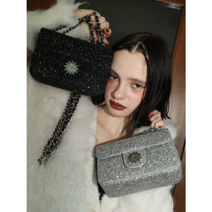 グリッターショルダーBAG | EVRIS | 詳細画像14 