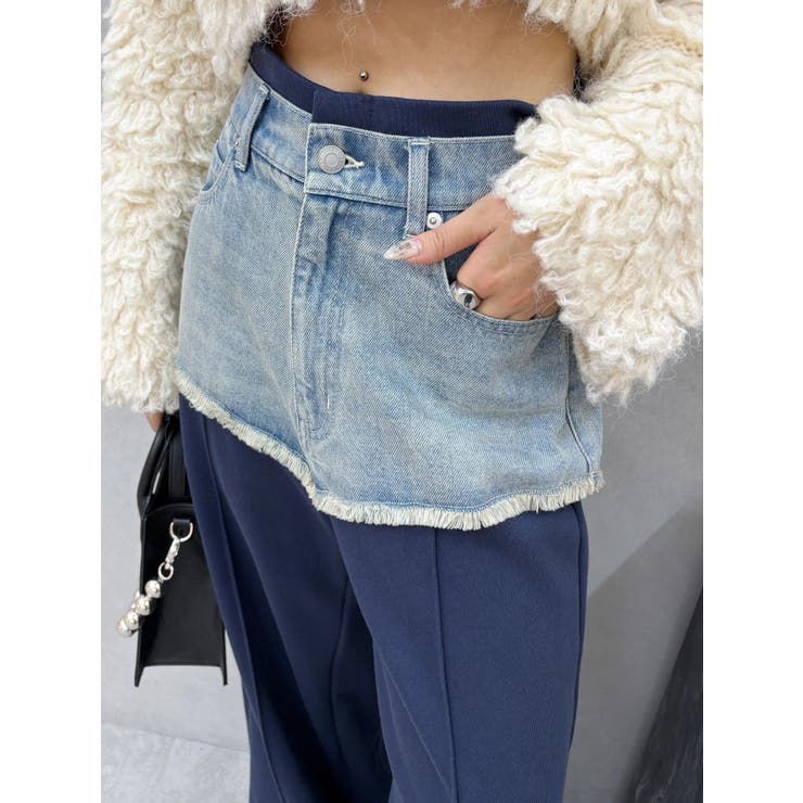 ドッキングスウェットデニムパンツ【セットアップ着用可能】 | EVRIS | 詳細画像13 