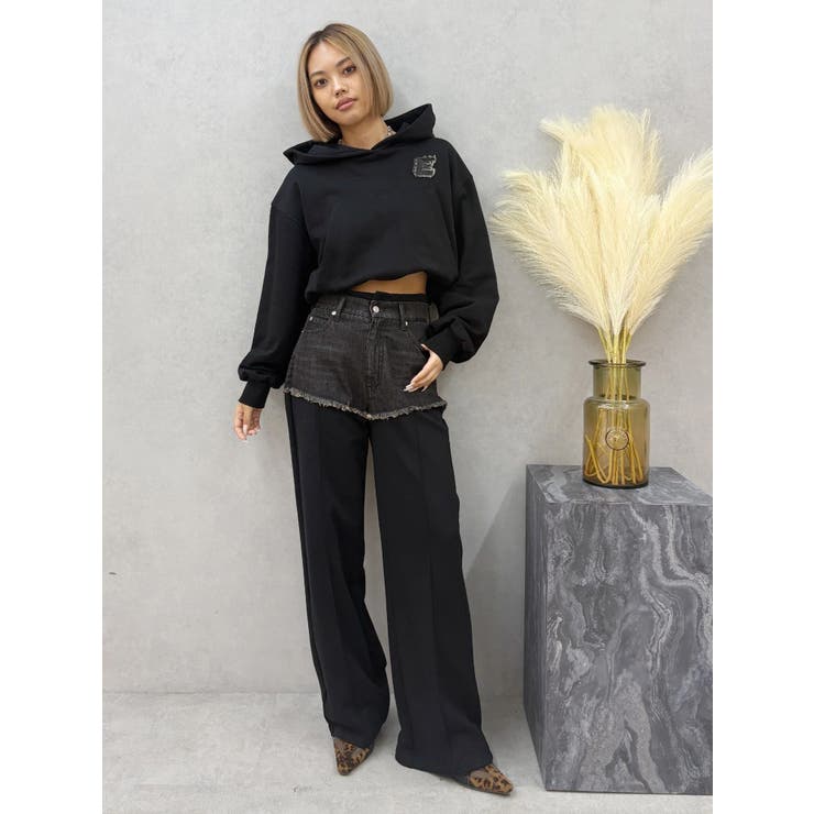 ドッキングスウェットデニムパンツ【セットアップ着用可能】 | EVRIS | 詳細画像22 