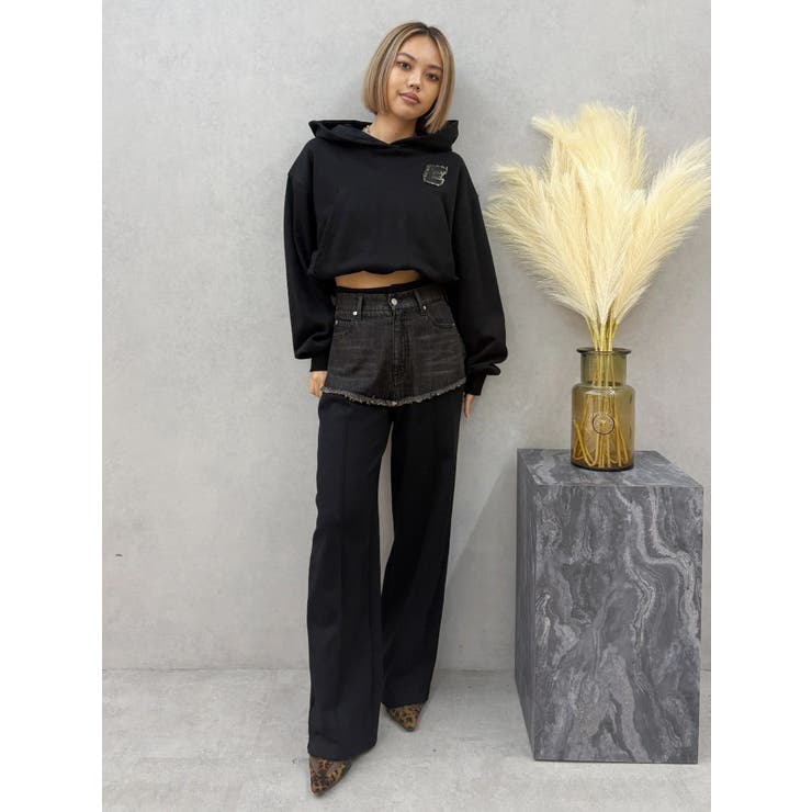 ドッキングスウェットデニムパンツ【セットアップ着用可能】 | EVRIS | 詳細画像23 