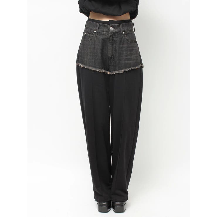 ドッキングスウェットデニムパンツ【セットアップ着用可能】 | EVRIS | 詳細画像25 