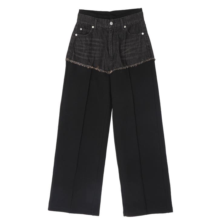 ドッキングスウェットデニムパンツ【セットアップ着用可能】 | EVRIS | 詳細画像37 