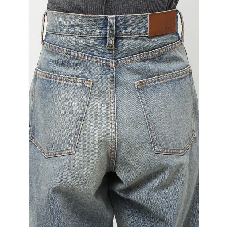 リベットペインターワイドデニムパンツ | EVRIS | 詳細画像16 