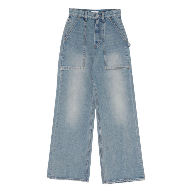 リベットペインターワイドデニムパンツ | EVRIS | 詳細画像38 