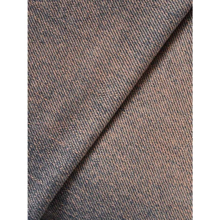 サイドギャザーリボンセミワイドデニムパンツ | EVRIS | 詳細画像36 