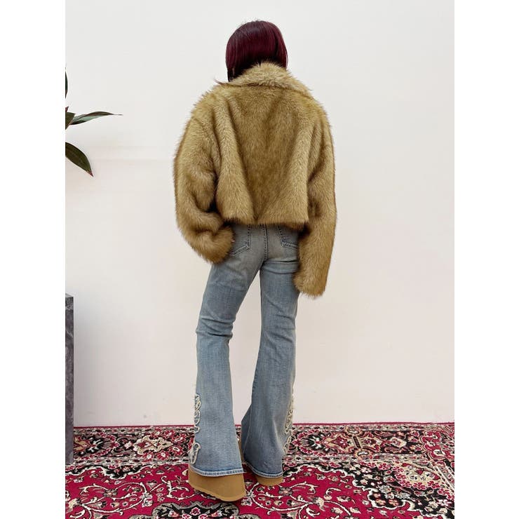 ウエスタンデザインフレアデニムパンツ | EVRIS | 詳細画像14 