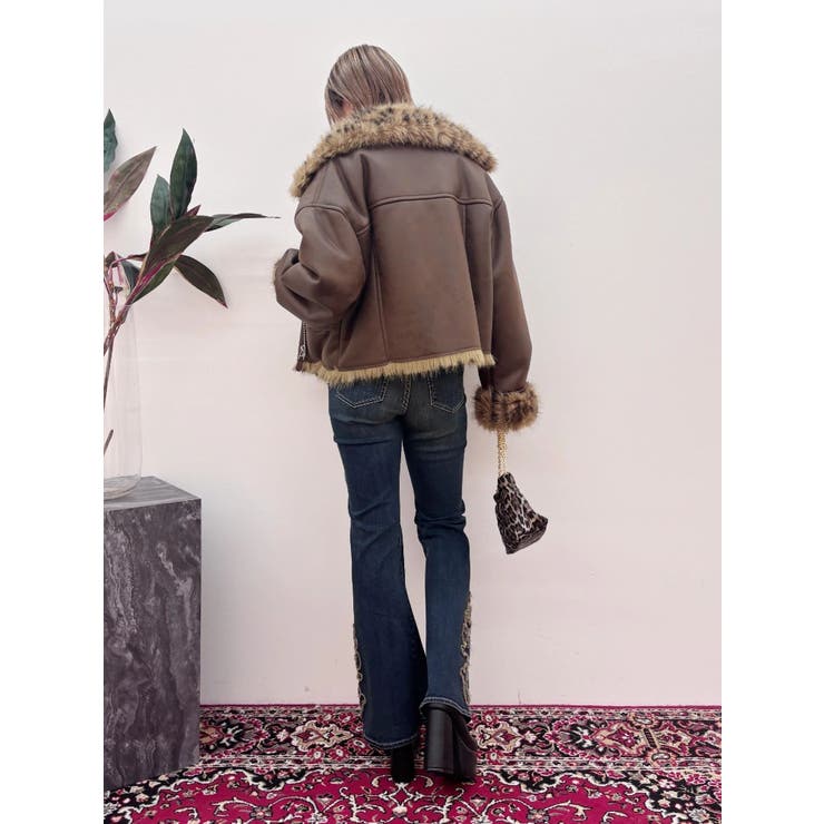 ウエスタンデザインフレアデニムパンツ | EVRIS | 詳細画像27 