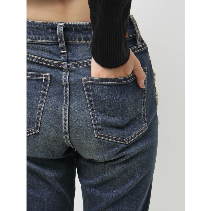 ウエスタンデザインフレアデニムパンツ | EVRIS | 詳細画像32 