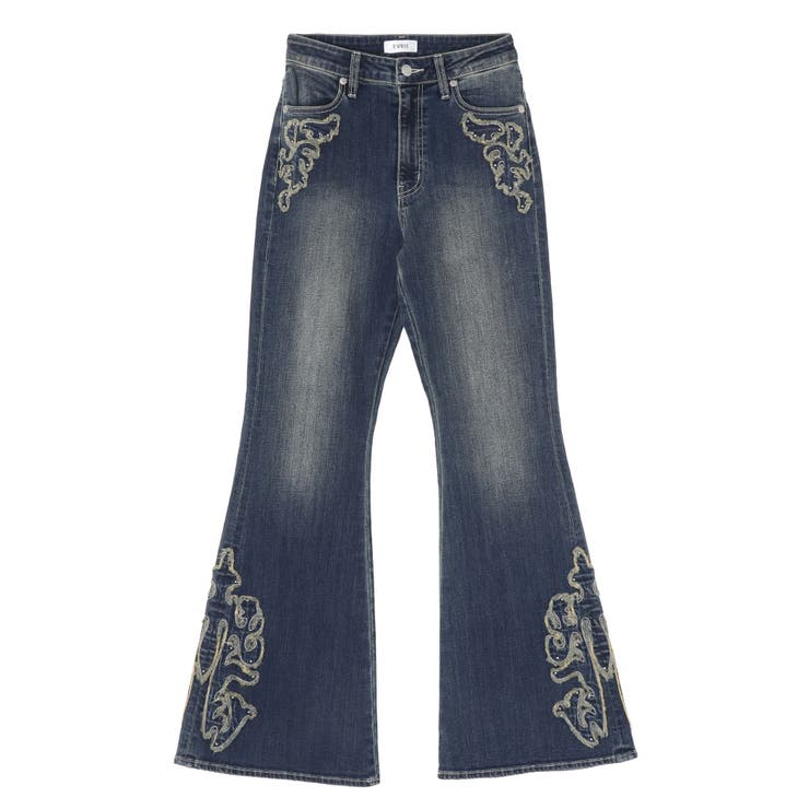 ウエスタンデザインフレアデニムパンツ | EVRIS | 詳細画像40 