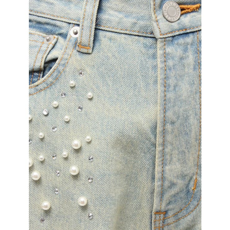 bijouワイドデニムパンツ | EVRIS | 詳細画像37 