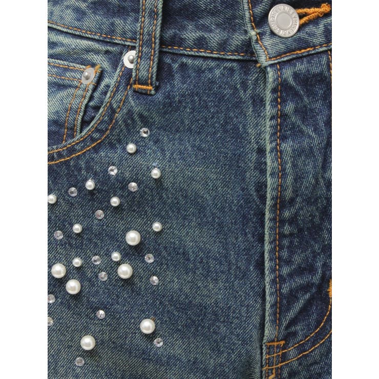 bijouワイドデニムパンツ | EVRIS | 詳細画像38 