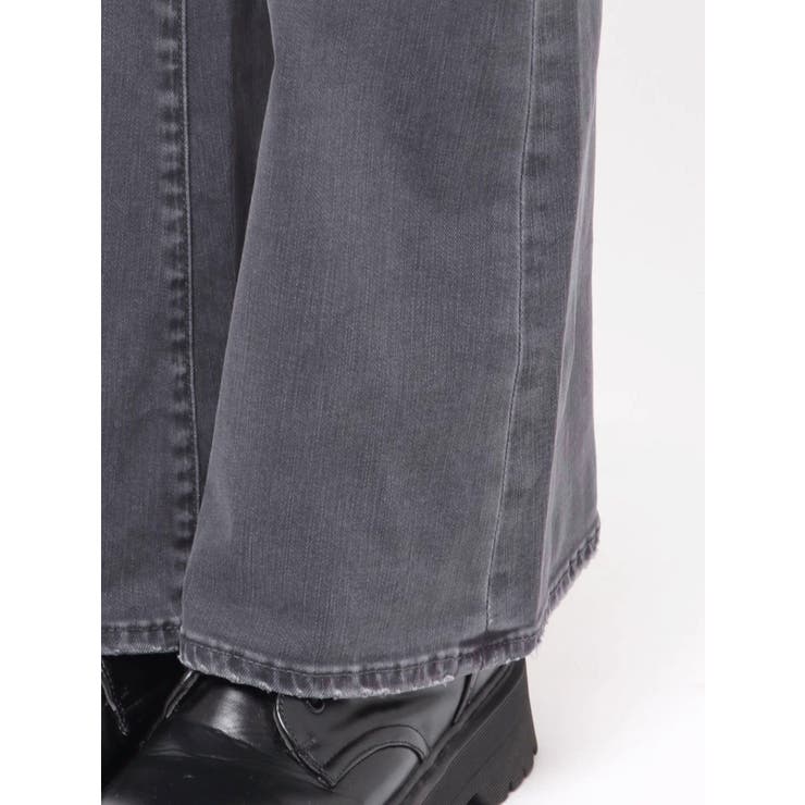 カラーヴィンテージライクストレッチフレアデニムパンツ | EVRIS | 詳細画像27 