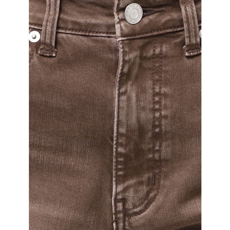 カラーヴィンテージライクストレッチフレアデニムパンツ | EVRIS | 詳細画像30 