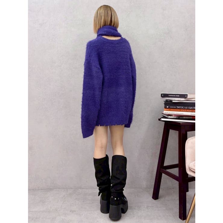 マフラーSETシャギーニットトップス | EVRIS | 詳細画像13 