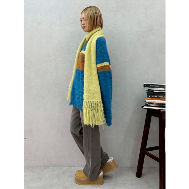 マフラーSETシャギーニットトップス | EVRIS | 詳細画像21 