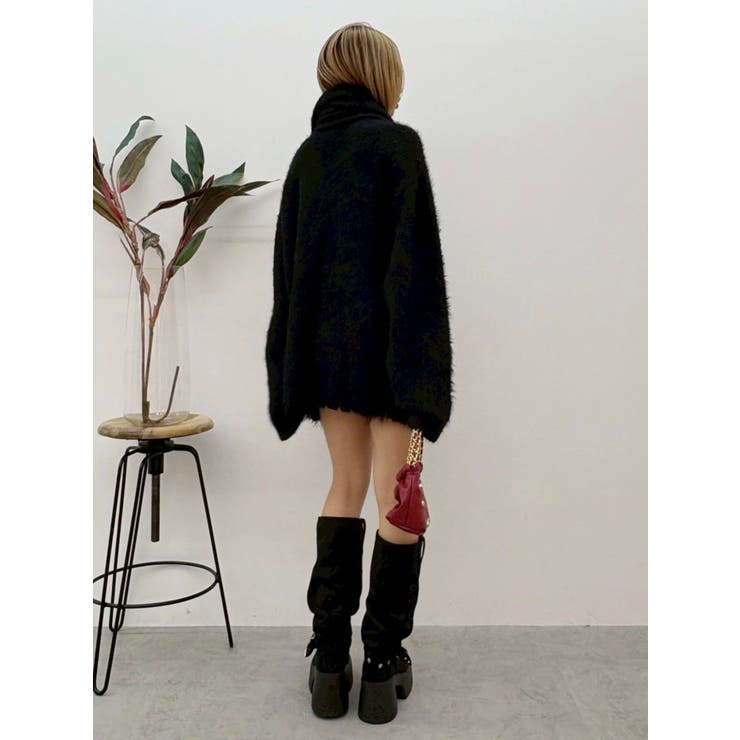 マフラーSETシャギーニットトップス | EVRIS | 詳細画像36 