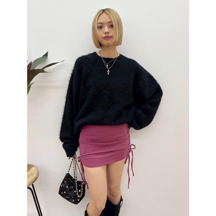 マフラーSETシャギーニットトップス | EVRIS | 詳細画像39 