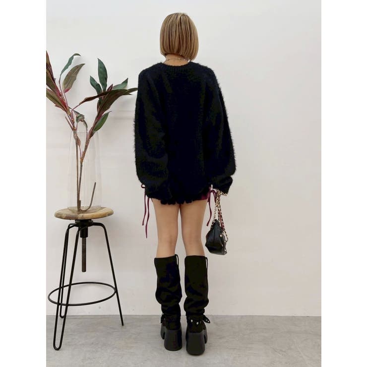 マフラーSETシャギーニットトップス | EVRIS | 詳細画像42 