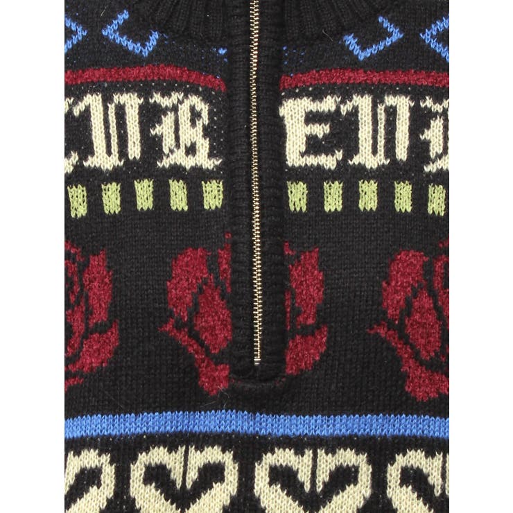 フラワーミックスジャガードニットトップス | EVRIS | 詳細画像45 