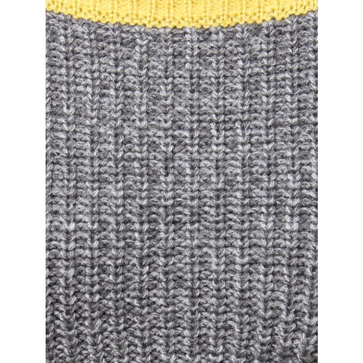 メランジバイカラーショートニットトップス | EVRIS | 詳細画像33 