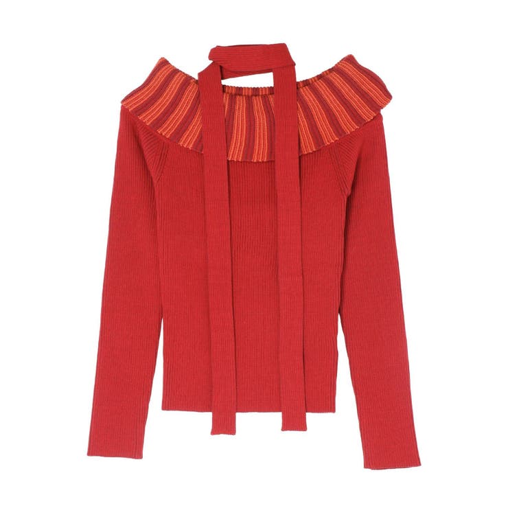 チョーカーSETオフショルニットトップス | EVRIS | 詳細画像40 