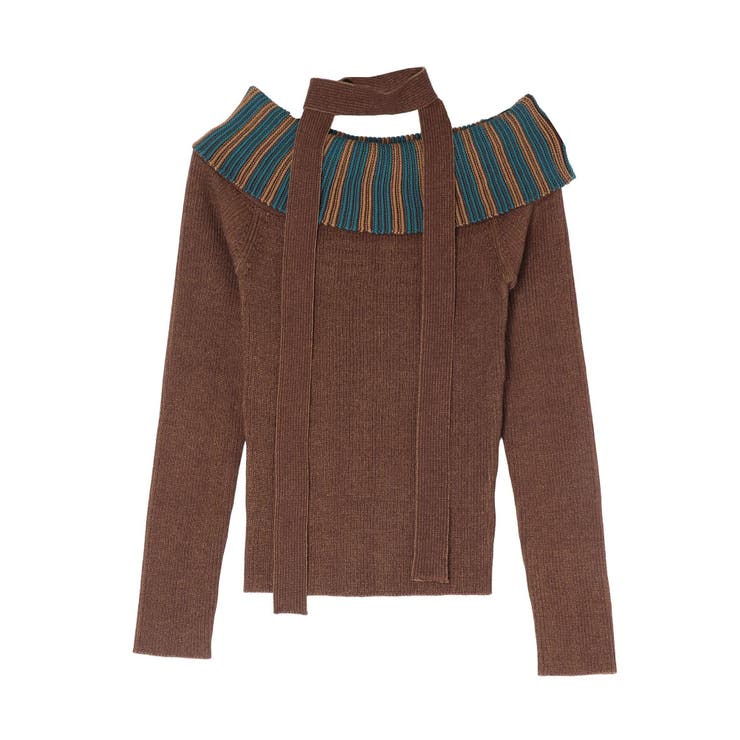 チョーカーSETオフショルニットトップス | EVRIS | 詳細画像41 