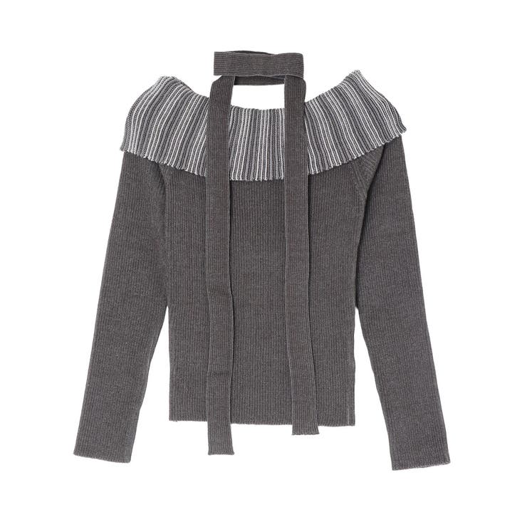 チョーカーSETオフショルニットトップス | EVRIS | 詳細画像42 