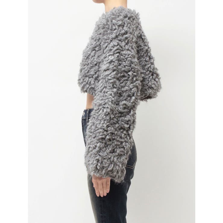 ショートループニットトップス | EVRIS | 詳細画像23 