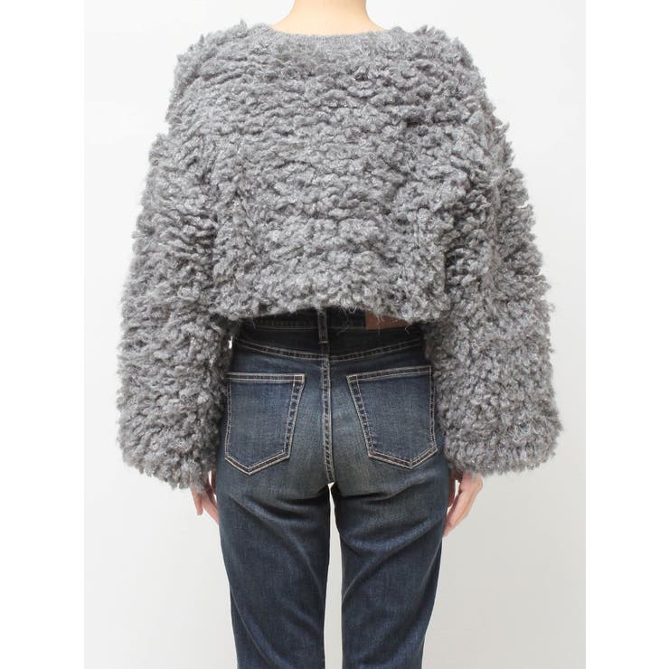 ショートループニットトップス | EVRIS | 詳細画像24 