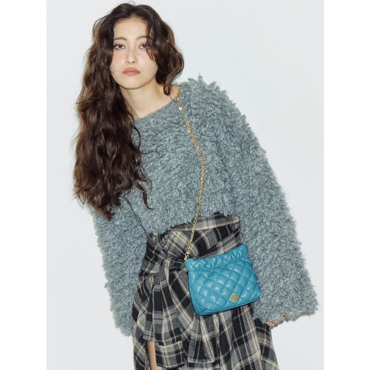 ショートループニットトップス | EVRIS | 詳細画像5 