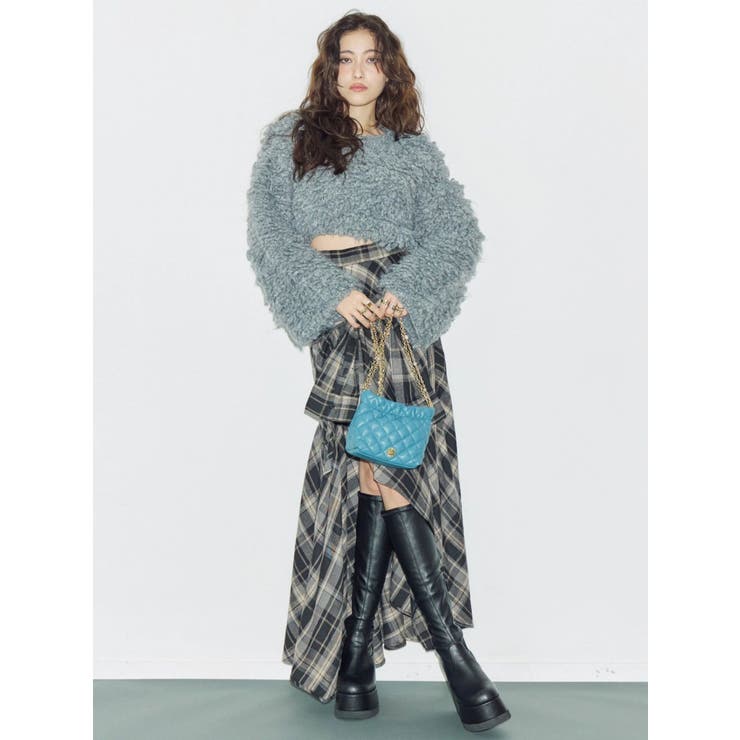 ショートループニットトップス | EVRIS | 詳細画像7 