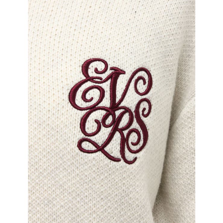 ワンポイントバックオープンニットトップス | EVRIS | 詳細画像14 