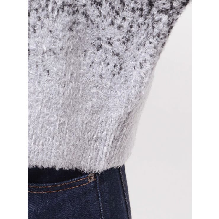 ロゴシャギーニットトップス | EVRIS | 詳細画像29 