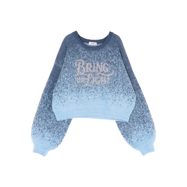 ロゴシャギーニットトップス | EVRIS | 詳細画像35 