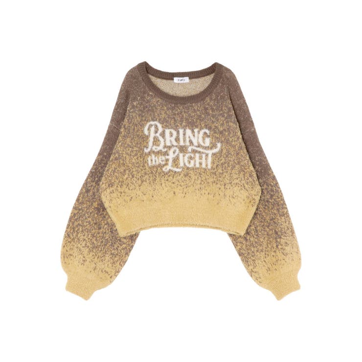 ロゴシャギーニットトップス | EVRIS | 詳細画像36 