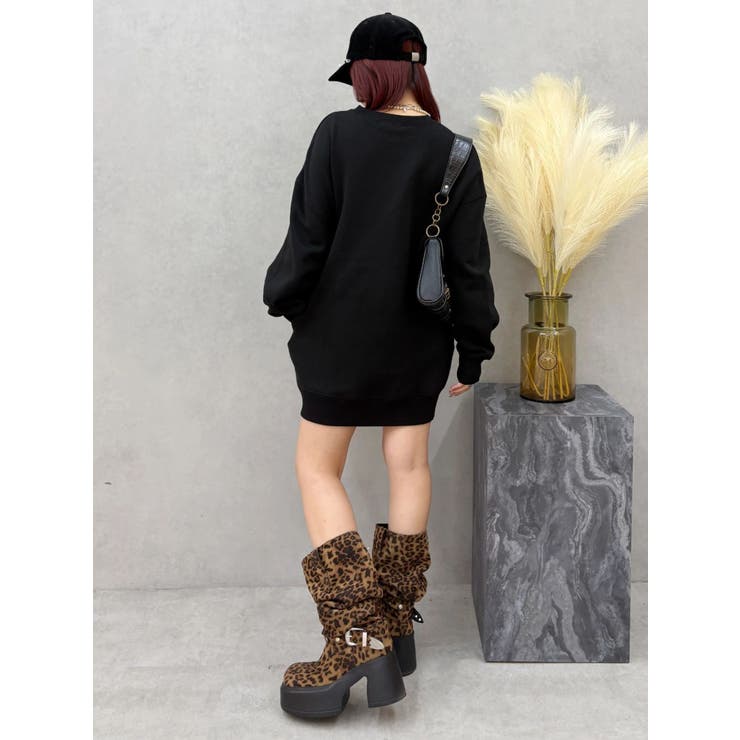 STARDUSTラインストーンBIGスウェットトップス | EVRIS | 詳細画像14 