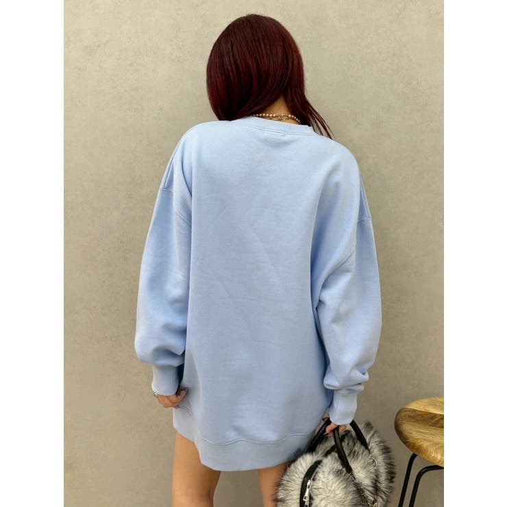 STARDUSTラインストーンBIGスウェットトップス | EVRIS | 詳細画像24 