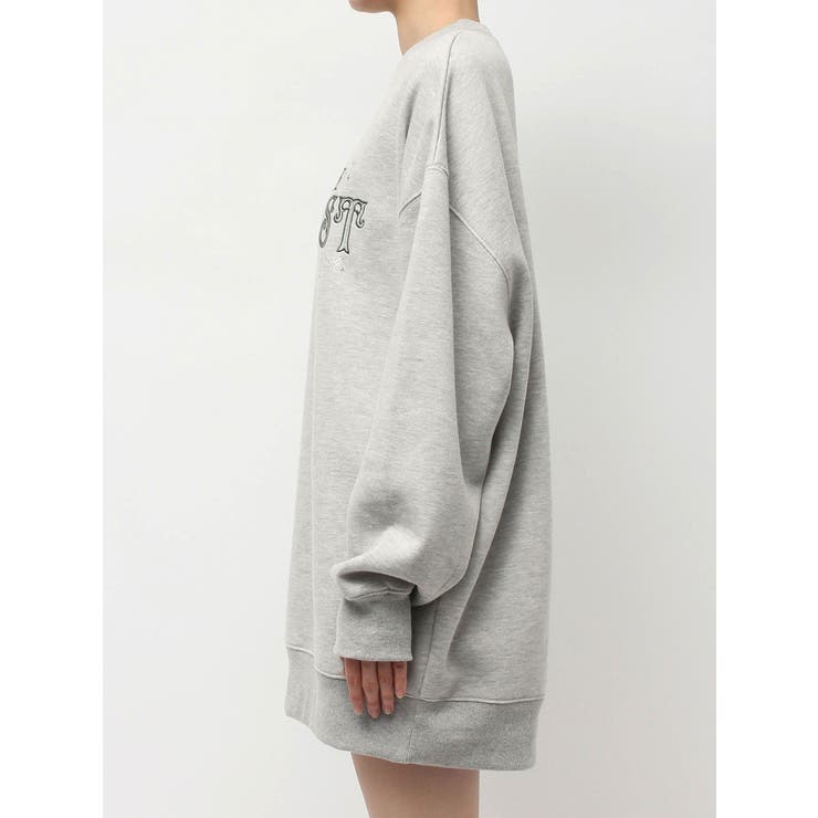 STARDUSTラインストーンBIGスウェットトップス | EVRIS | 詳細画像32 