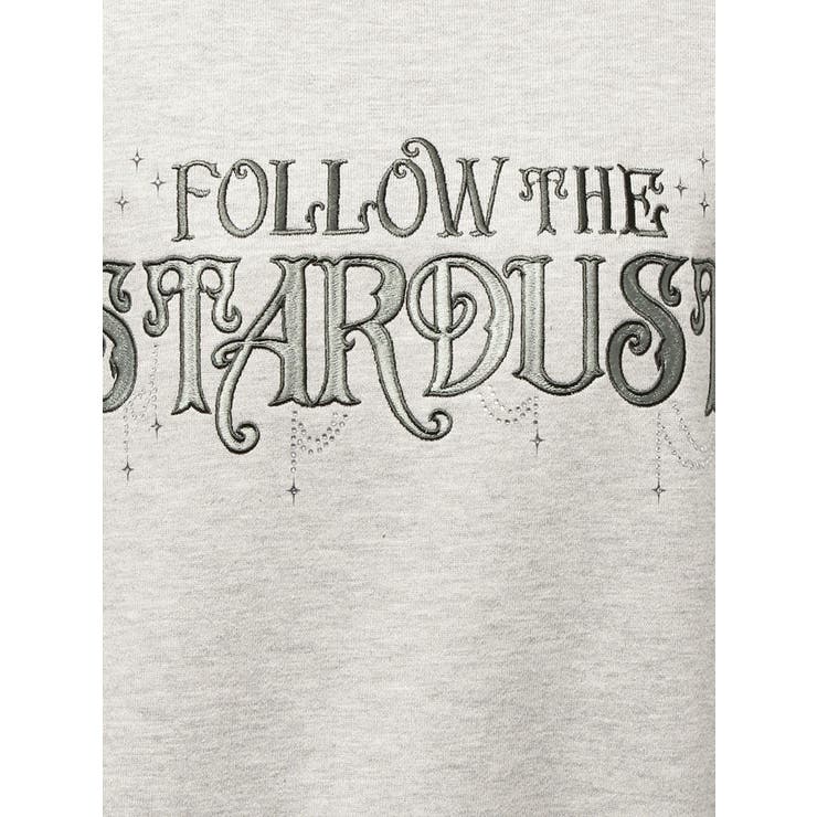 STARDUSTラインストーンBIGスウェットトップス | EVRIS | 詳細画像42 