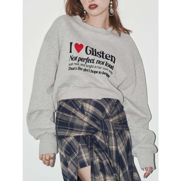 グラフィックショートスウェット | EVRIS | 詳細画像1 