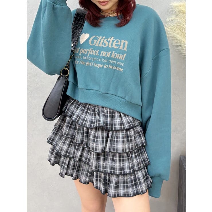 グラフィックショートスウェット | EVRIS | 詳細画像19 