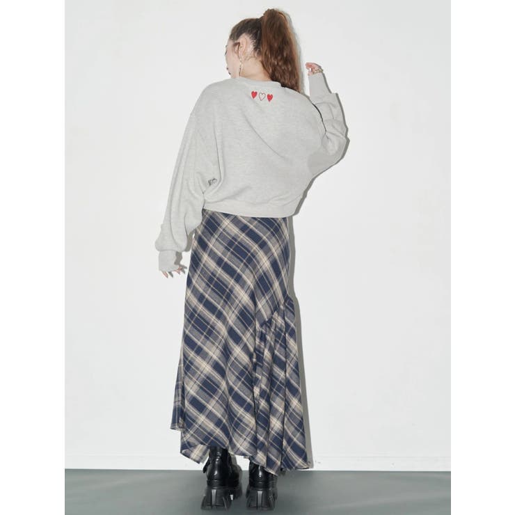 グラフィックショートスウェット | EVRIS | 詳細画像5 