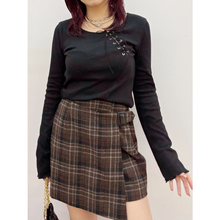 レースアップカットソー | EVRIS | 詳細画像23 